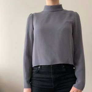 Aritzia mockneck top